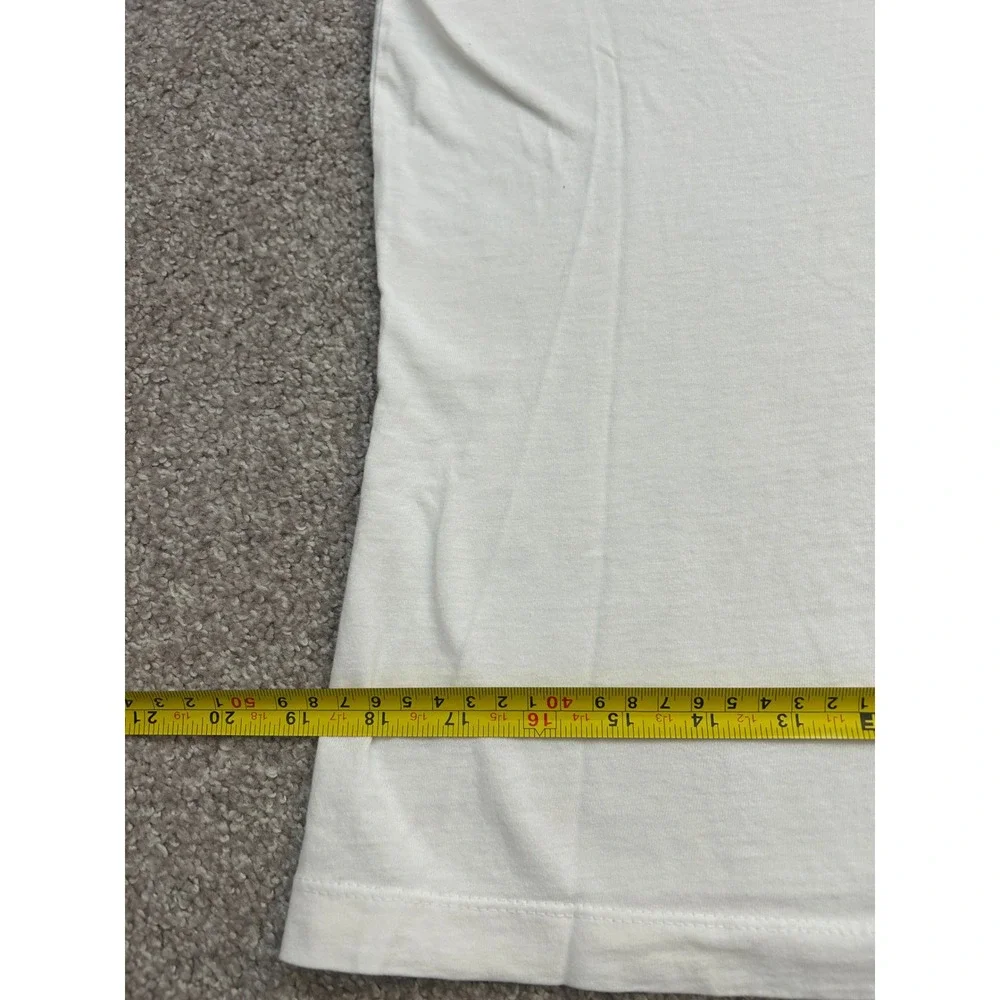 Primark New York Inner City Sports Division Tee Womens Small White Excellent - Picture 7 of 9